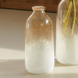 미카 그라데이션 화병 브라운