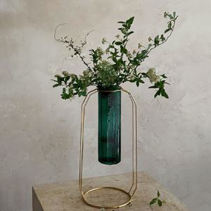 미카 싱글 화병 그린