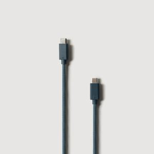 C TO C 급속 충전 케이블(1M) 틸블루