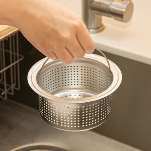 국산 스텐304 싱크대 배수구 거름망 일반형/탈수형