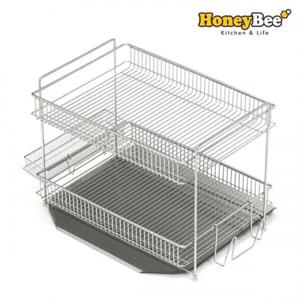 올스텐 304 식기건조대 2단 대형/지문방지