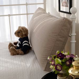 [리퍼] 브러쉬드코튼 침대 헤드쿠션 4colors 3size