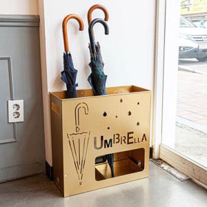 비오는날 우산꽂이 소형 12구 골드 카페 식당 입간판우산꽂이 업소용 학원