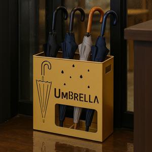 비오는날 업소용 우산꽂이 22구 매장 카페 병원 대용량 철제 입간판우산꽂이 골드