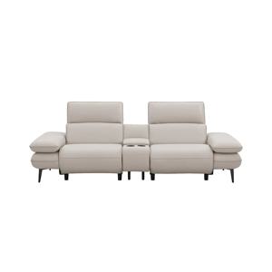 시에나 3인 리클라이너 홈바형_라이트그레이