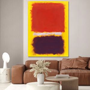 마크 로스코 무제01 캔버스 액자 색면 추상화 명화 거실 인테리어 그림