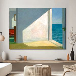 에드워드 호퍼 바닷가의 방 캔버스 액자 거실 사무실 명화 인테리어 그림