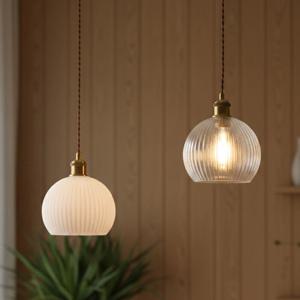 문라이트 글라스 펜던트 조명 북유럽 인테리어 카페 주방 식탁등