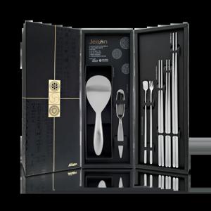 퍼주박 진공 주걱 세트 위생적인 일체형 스테인리스 주방 조리도구 선물세트