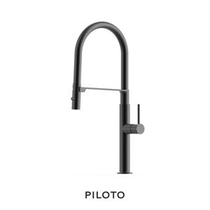 슈티에싱크7144  블랙 수입 원홀 주방수전