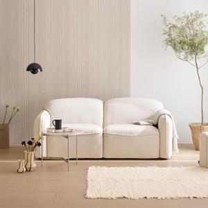 [오늘의집 단독] 세계가구 스모어 2시트 w1800 패브릭 소파 컴팩트형(3인용)