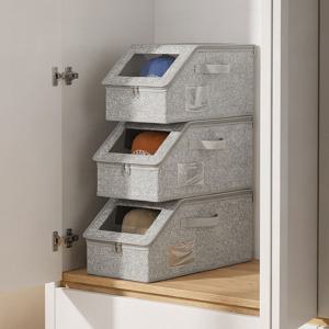 지퍼달린 접이식 다용도 옷장 모자정리함