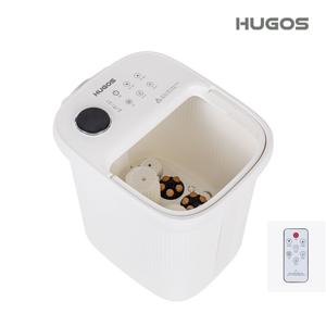 휴고스 족욕기 21리터 대형 대용량  발 마사지 족탕기 지압 온도조절 타이머 리모컨