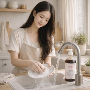 오늘도맑음 주방세제 EM 기름때제거 액체 스텐냄비세척 고농축 세제 설거지 500ml