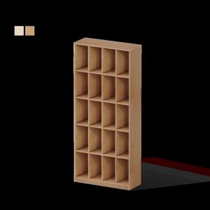 [거실 서재 프로모션] 클레로 하이 북케이스 거실의 서재화 원목 5단 책장 거실책장