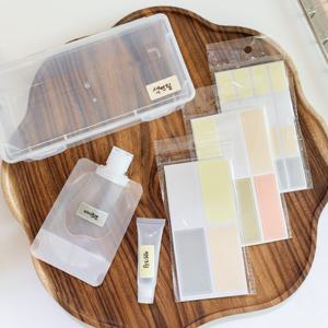 무지 방수 네임 스티커 다용도 라벨스티커 네임택 이름표 준비물