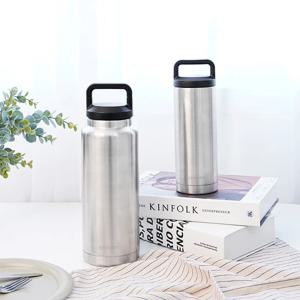 스텐 보온 보냉 손잡이 보틀 물병 프로틴 쉐이커 헬스 물통 텀블러 530ml