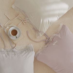 아뜰리에 알러지케어 실크코튼필 레이스 베개커버 3color