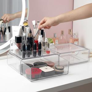 화장품 정리함 메이크업 서랍형 와이드 소형 립스틱 수납 보관