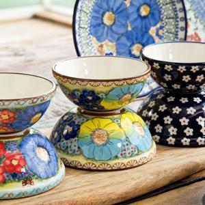 폴란드풍 파뷔에 슐레지엔  피오니 대접 국그릇