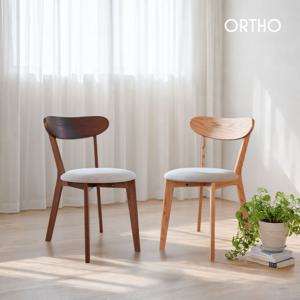 쿠폰가: 65,007원/우디아 오크 원목 쿠션 식탁의자 카페 체어