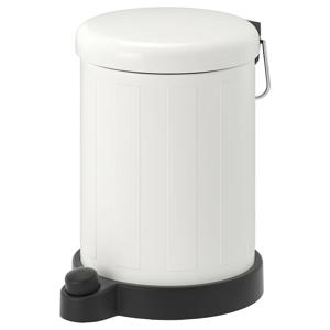 토프탄 페달휴지통 화이트 4L