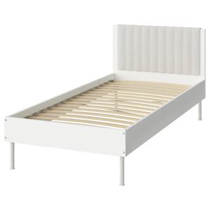 브룩스바라 침대프레임 화이트 90x200cm