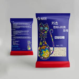 카츠 고양이모래 벤토나이트 7kgx2 응고력 좋고 가성비 좋은 벤토 모래