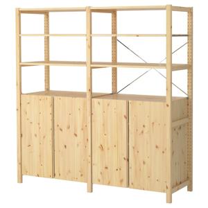 이바르 선반장 소나무 174x50x179cm