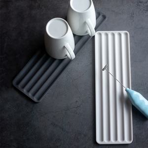 [리퍼]물고임 홈이 있는 실리콘 컵건조대