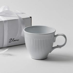 블랑 플리츠 머그컵 2P