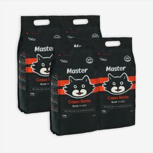 고양이 모래 벤토나이트 카사바 카사벤토 마스터 4.3kg 4개입