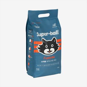 고양이 모래 벤토나이트 퓨저나이트 펠리스샌드 슈퍼볼 4.3kg 미야옹철 김명철 수의사