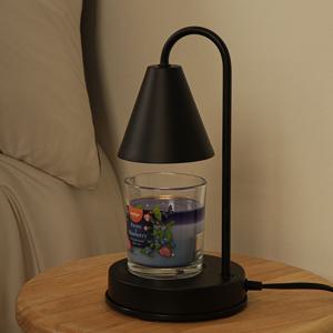 뚜껑 글라스 향초 루시 캔들워머 세트(국내산, 밝기 조절)