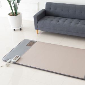 안티스크레치 전자파없는 탄소 전기매트 브라운그레이