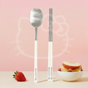 헬로키티 한식 수저세트(수저/젓가락세트)