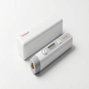 국산 비접촉식 적외선 아기 피부 체온계 이마형 신생아 성인 가정용 국내 생산 제조 약국