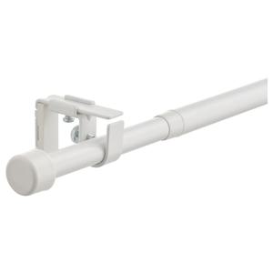 베크레프타 커튼봉 세트 19mm 화이트 120-210cm
