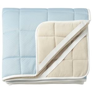 셰이사롤본 매트리스보호패드 쿨링 베이지/블루 슈퍼킹 180x200cm