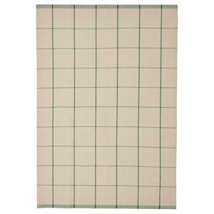 리스티그 평직러그 카페트 오프화이트/그린 133x195cm