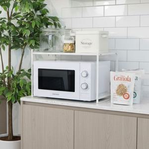 화이트 전자레인지 선반 미니오븐 에어프라이기 정리대