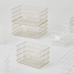 샘 와이어 스퀘어 바스켓 4P 세트