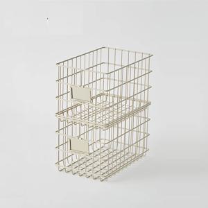 샘 와이어 스퀘어 바스켓 S (4P) 세트