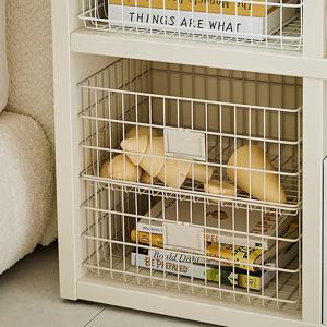 샘 와이어 스퀘어 바스켓 M (4P) 세트