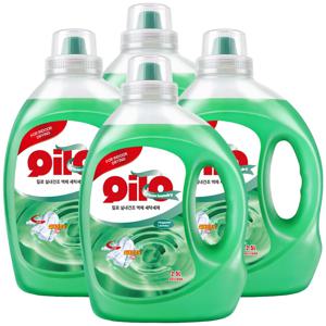 3+1 킬로 실내건조 대용량 액체 세탁세제 2.5L 허거블런드리향 일반 드럼 겸용 액상