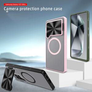 적용 갤럭시 S26 울트라 플러스 케이스 맥세이프 렌즈 메탈 스탠드