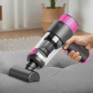 2in1 무선 핸디형 진공청소기 차량용 무선청소기 에어건 소파 침대 틈새먼지 제거 청소기