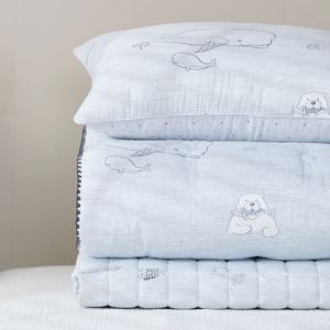 마린 오가닉면 60수 SS 간절기 이불세트 (이불세트/패드세트)