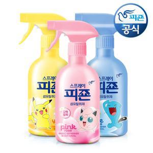 섬유탈취제 스프레이 피죤 포켓몬에디션 430mlx2개+1개더 P(향3종택)