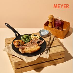 프리시즈닝 무쇠 주물 한손 그리들 26cm